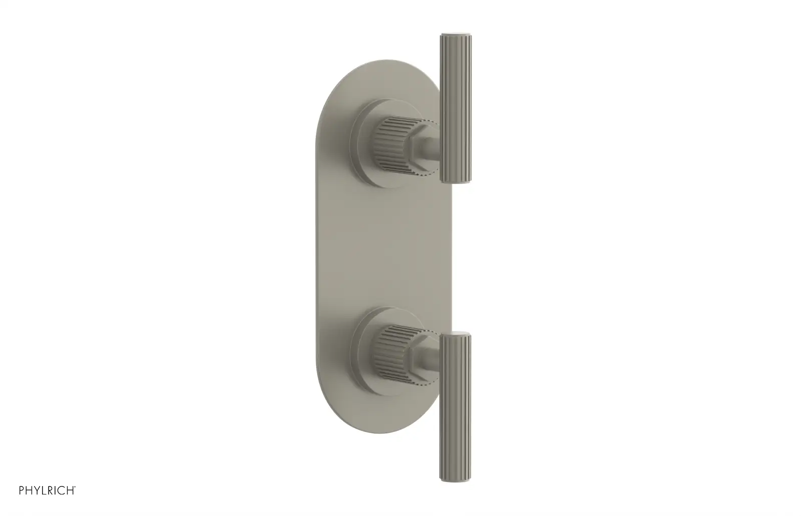 Phylrich Dustrie Grooved Thermostatic Valve with Volume Control Or Diverter by Phylrich