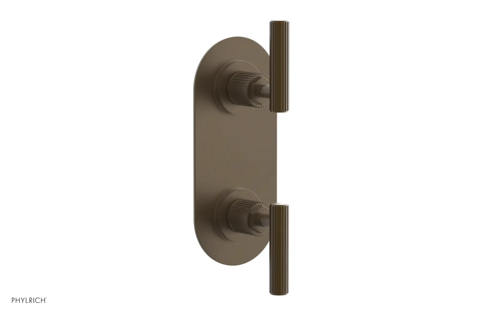 Phylrich Dustrie Grooved Thermostatic Valve with Volume Control Or Diverter by Phylrich