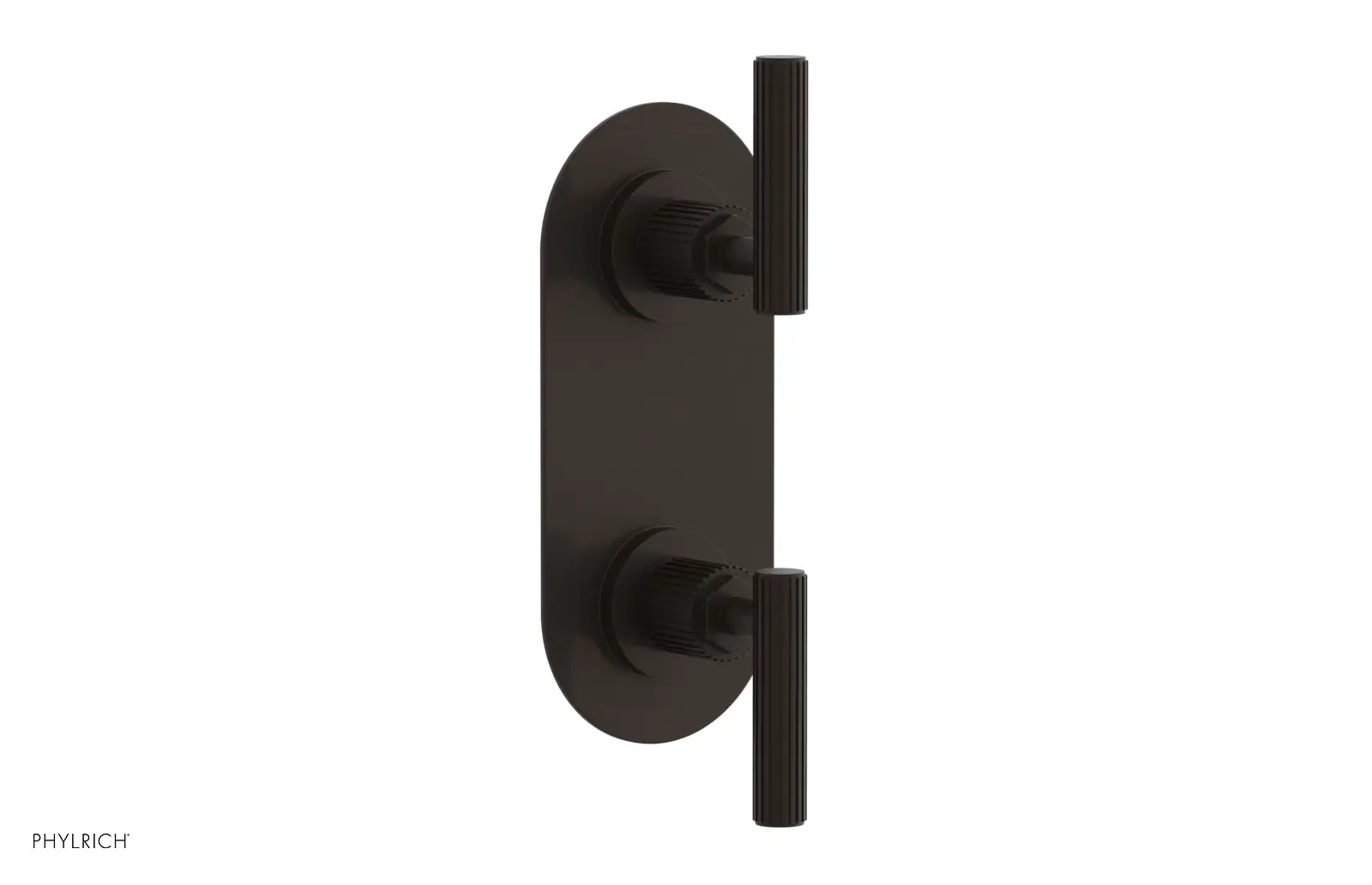 Phylrich Dustrie Grooved Thermostatic Valve with Volume Control Or Diverter by Phylrich