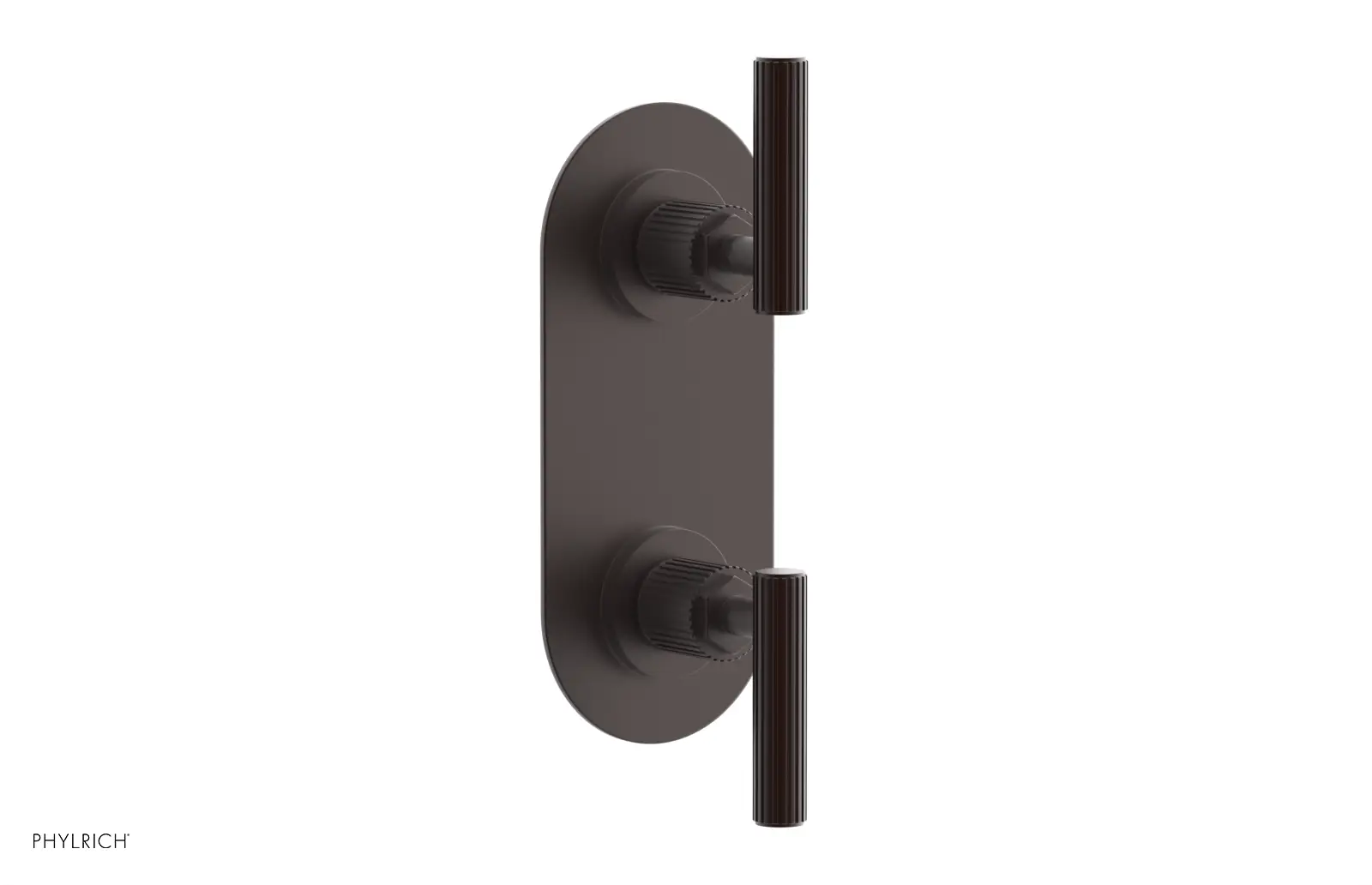 Phylrich Dustrie Grooved Thermostatic Valve with Volume Control Or Diverter by Phylrich