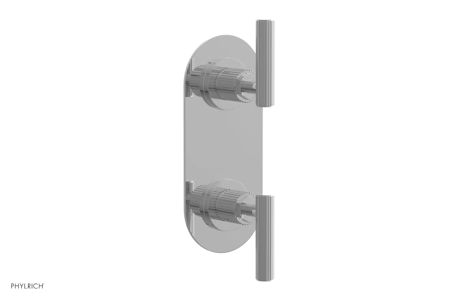 polished chrome valve