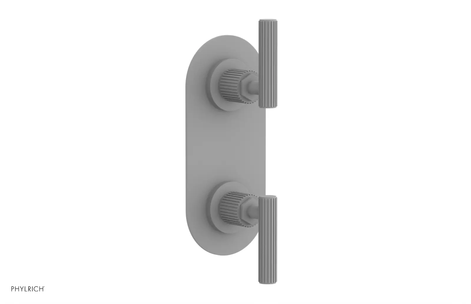 Phylrich Dustrie Grooved Thermostatic Valve with Volume Control Or Diverter by Phylrich