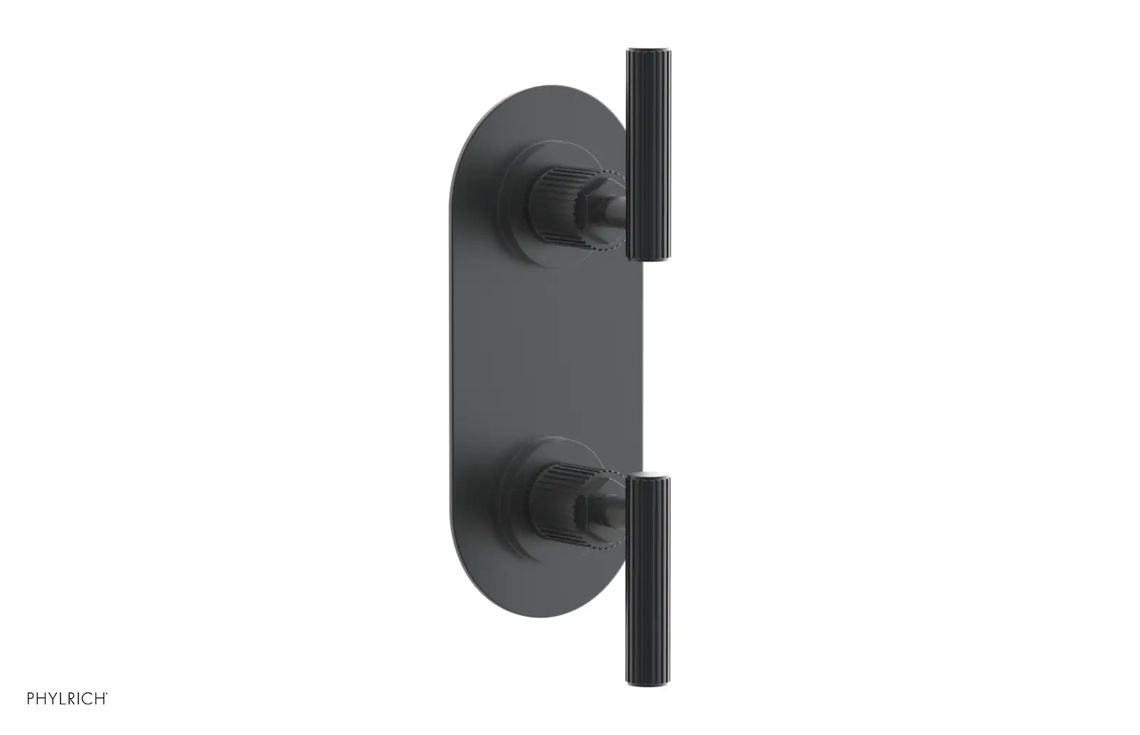 Phylrich Dustrie Grooved Thermostatic Valve with Volume Control Or Diverter by Phylrich