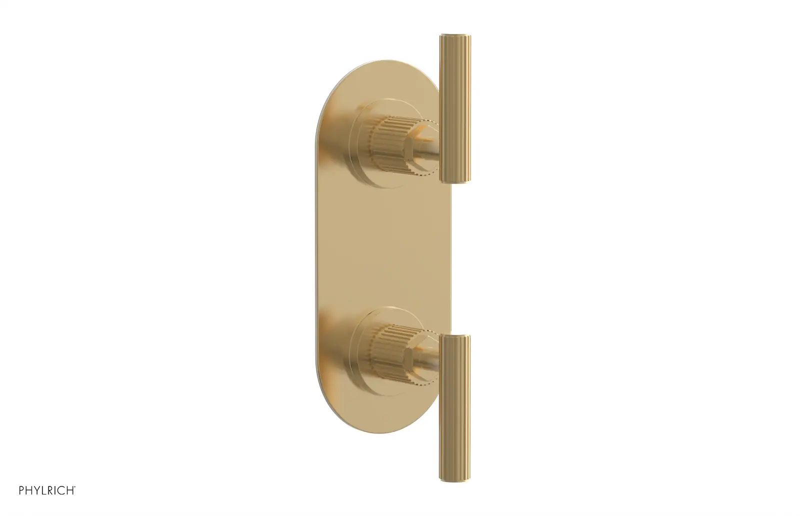Phylrich Dustrie Grooved Thermostatic Valve with Volume Control Or Diverter by Phylrich