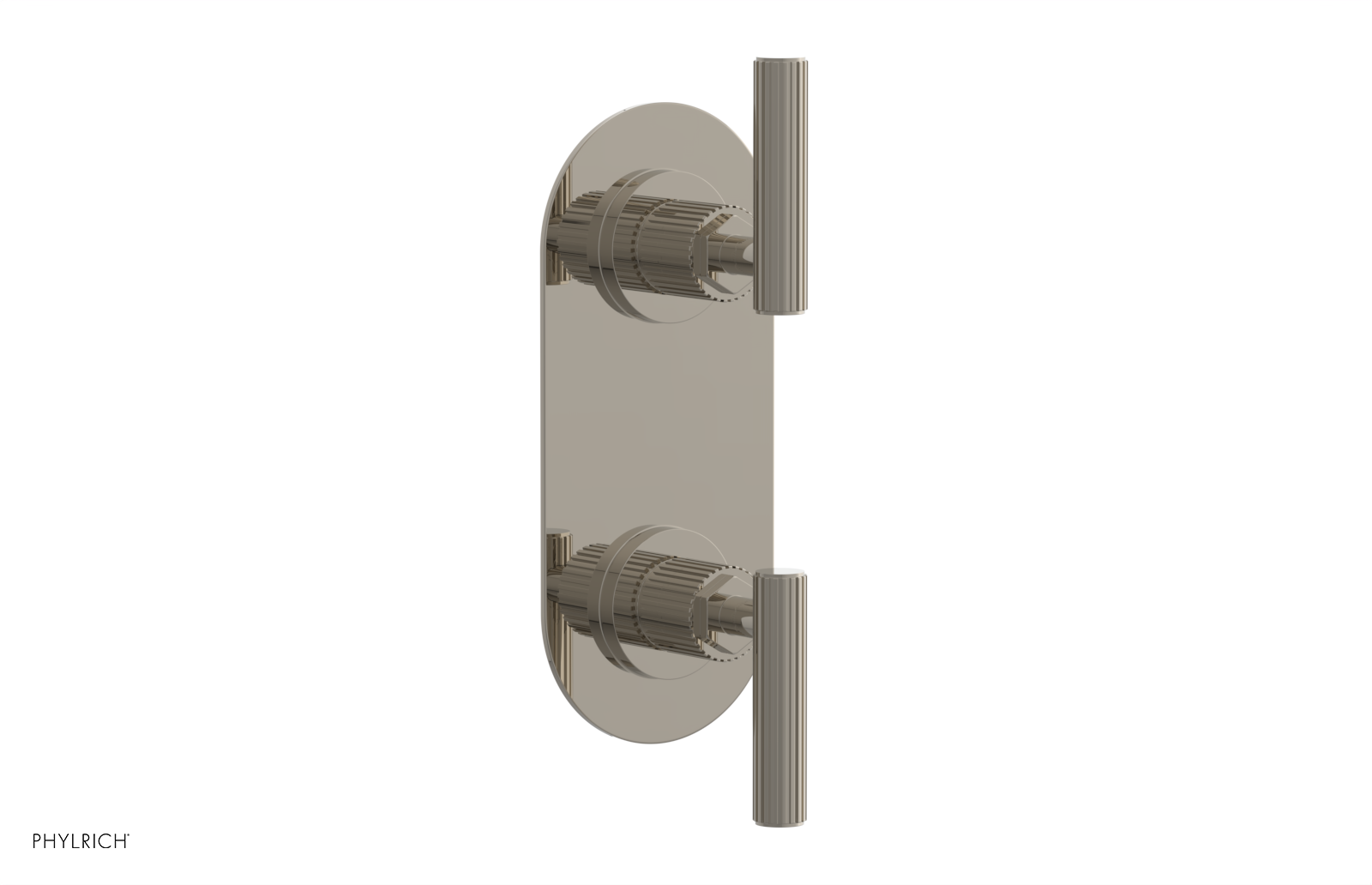 Phylrich Dustrie Grooved Thermostatic Valve with Volume Control Or Diverter