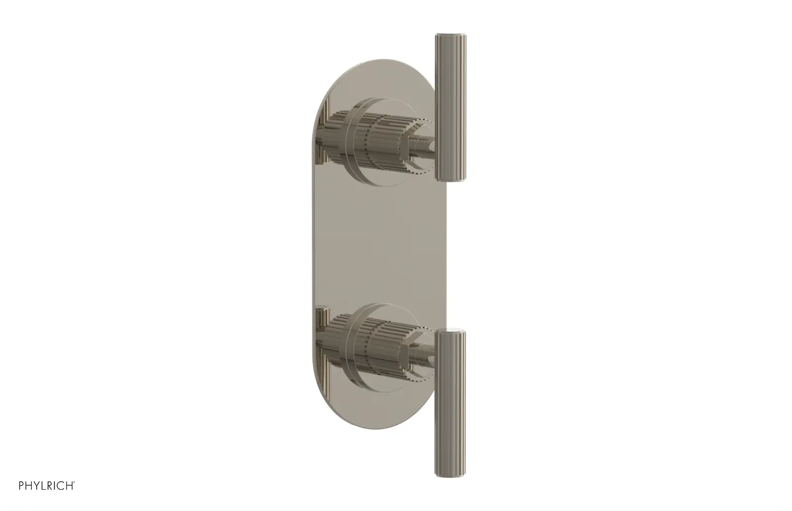 Phylrich Dustrie Grooved Thermostatic Valve with Volume Control Or Diverter by Phylrich