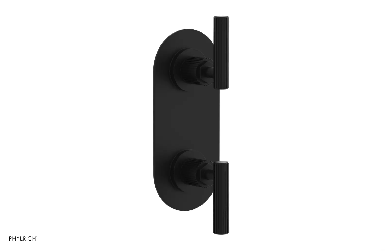 Phylrich Dustrie Grooved Thermostatic Valve with Volume Control Or Diverter by Phylrich