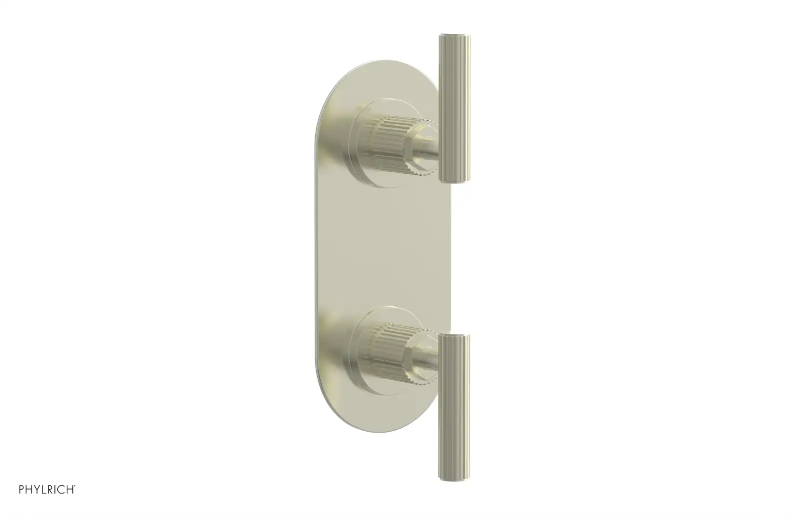 Phylrich Dustrie Grooved Thermostatic Valve with Volume Control Or Diverter by Phylrich