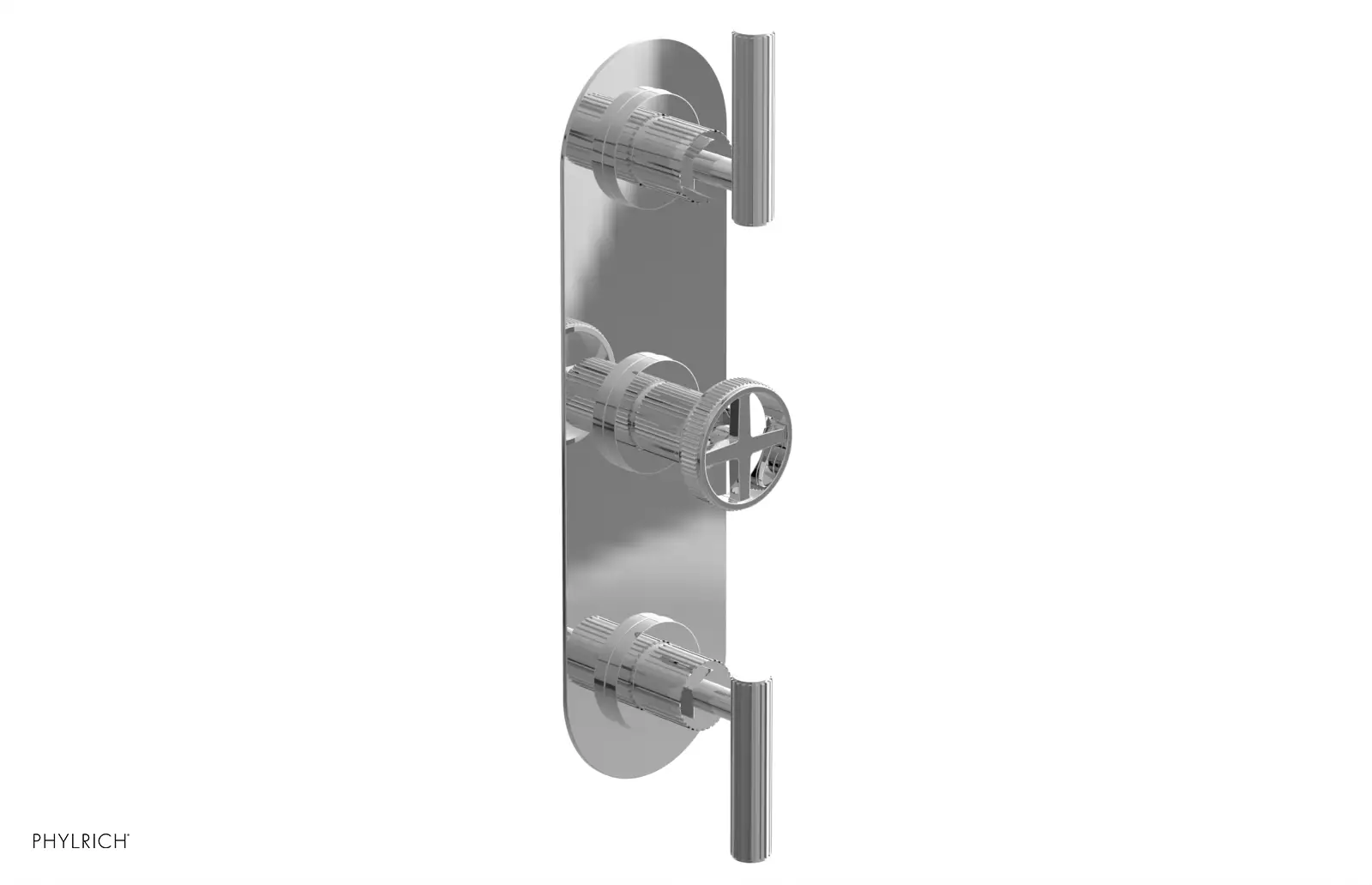 polished chrome valve