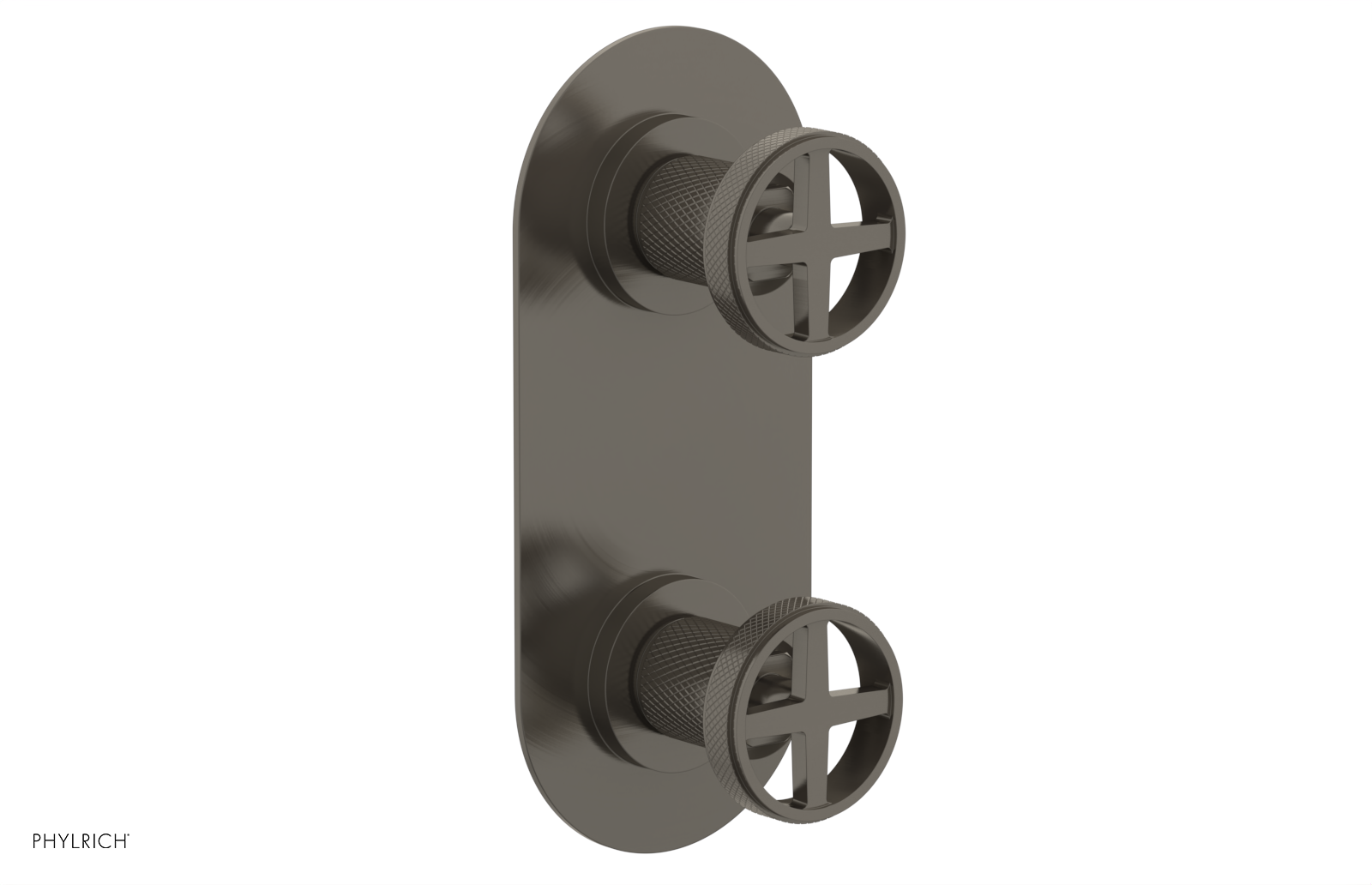 Phylrich Dustrie Knurled Thermostatic Valve with Volume Control Or Diverter