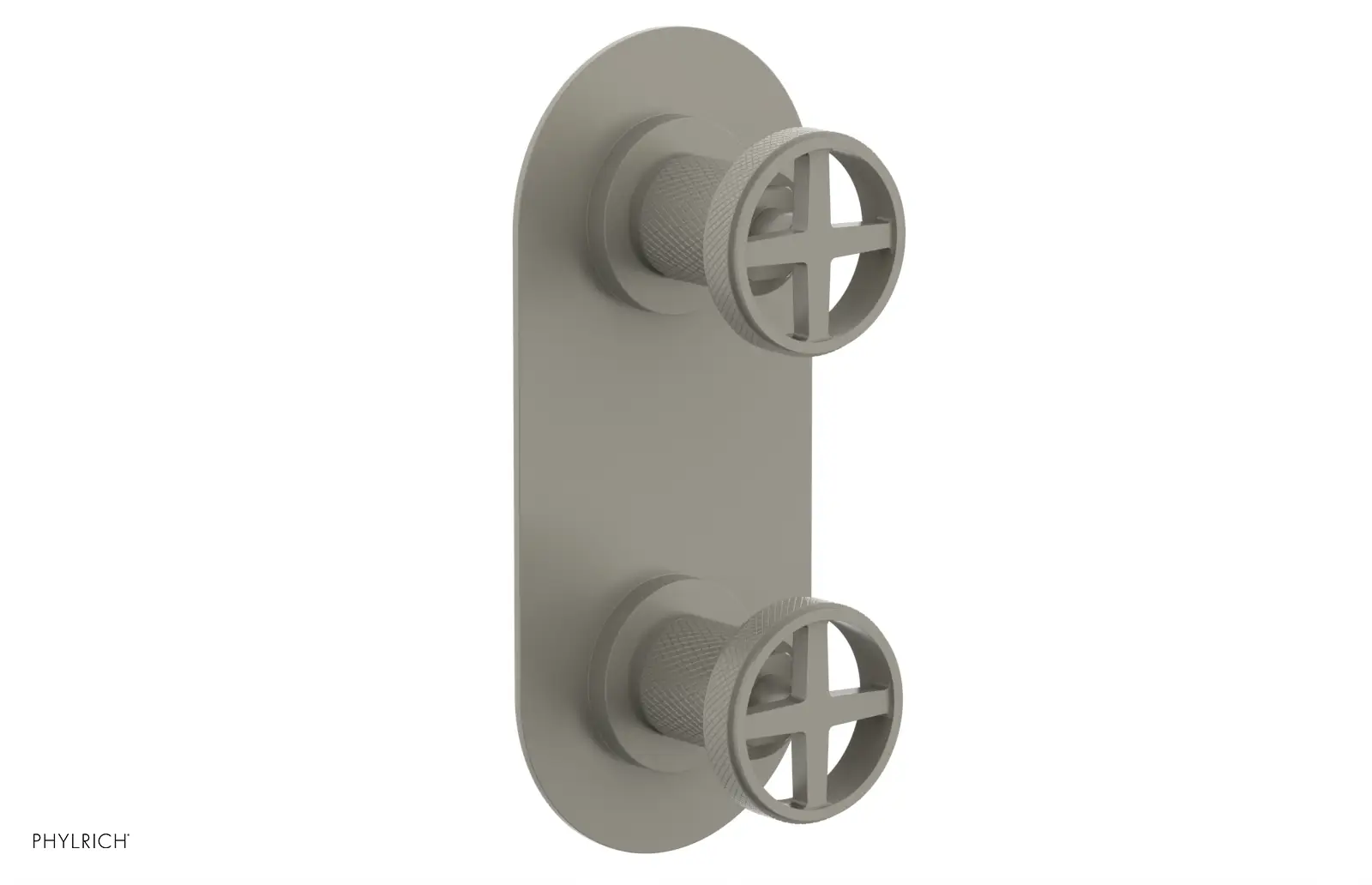 Phylrich Dustrie Knurled Thermostatic Valve with Volume Control Or Diverter by Phylrich
