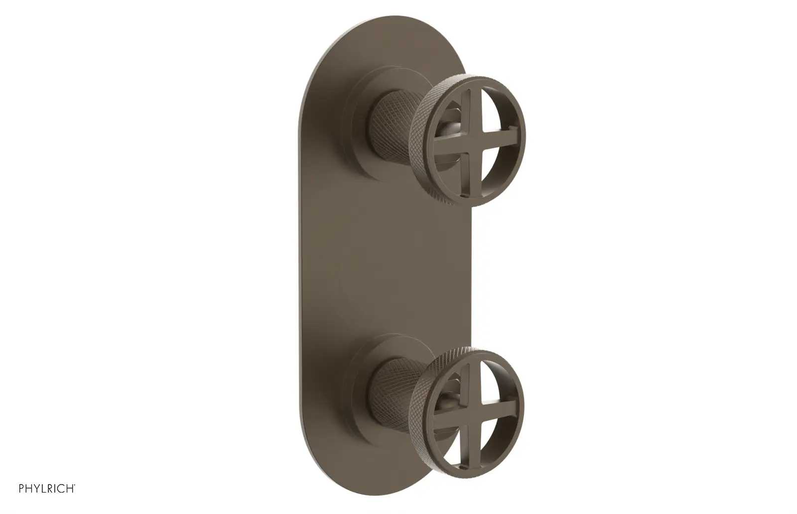 Phylrich Dustrie Knurled Thermostatic Valve with Volume Control Or Diverter by Phylrich