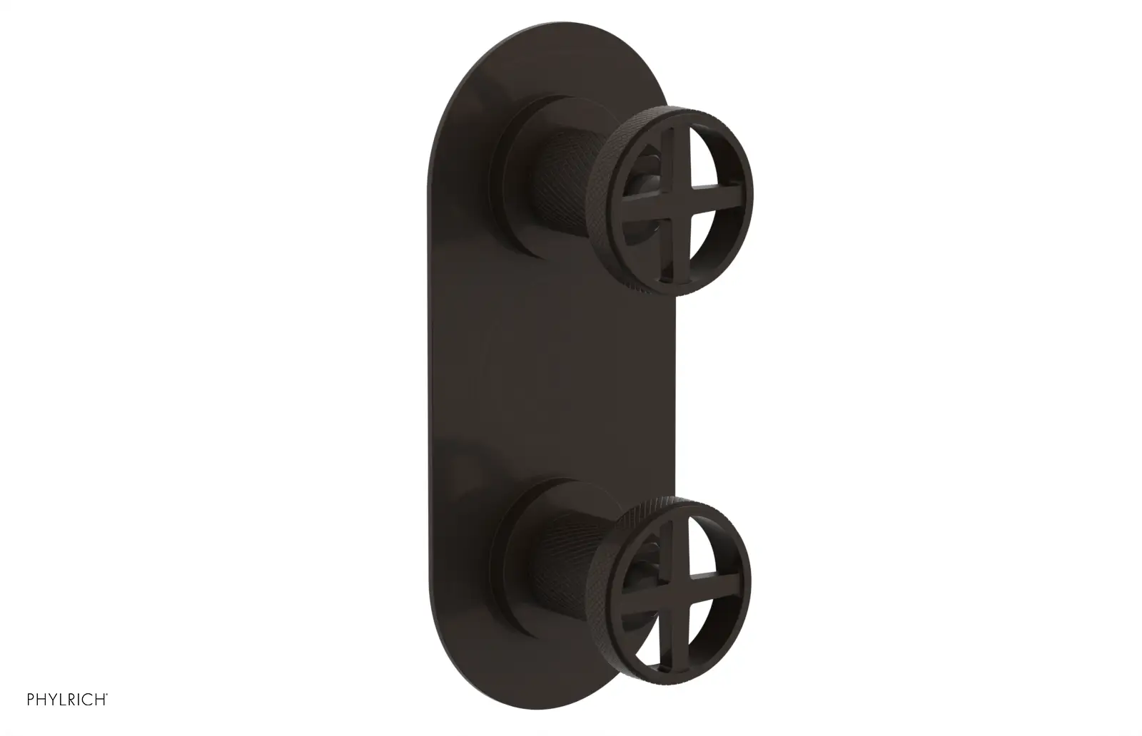 Phylrich Dustrie Knurled Thermostatic Valve with Volume Control Or Diverter by Phylrich