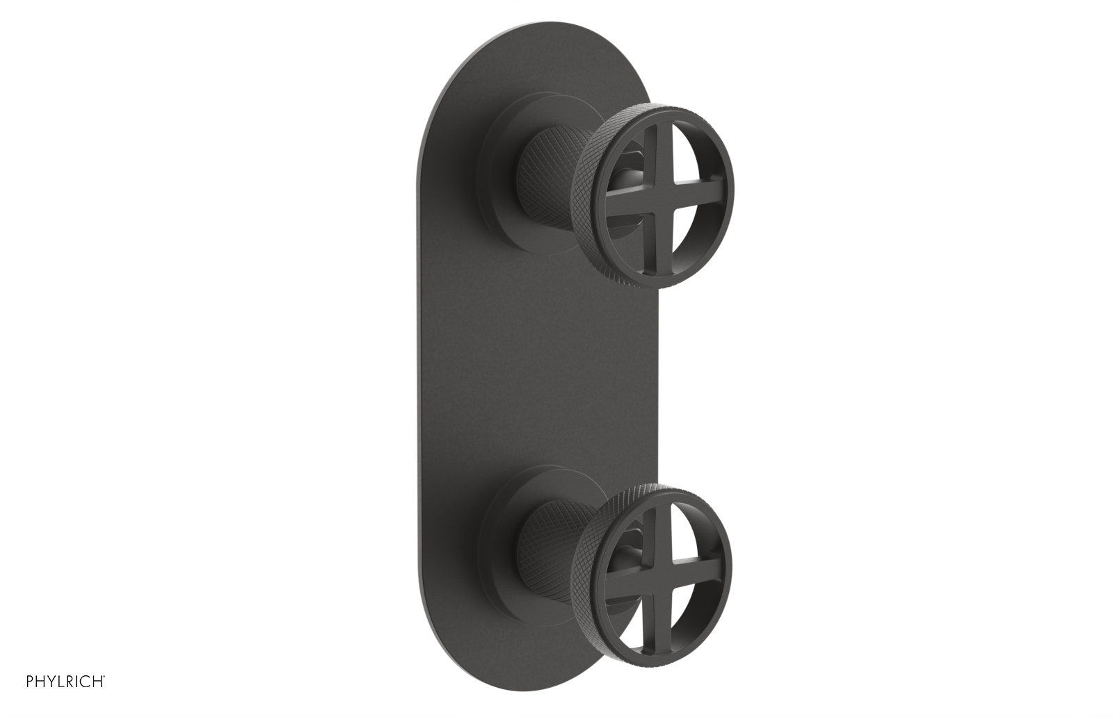 Phylrich Dustrie Knurled Thermostatic Valve with Volume Control Or Diverter