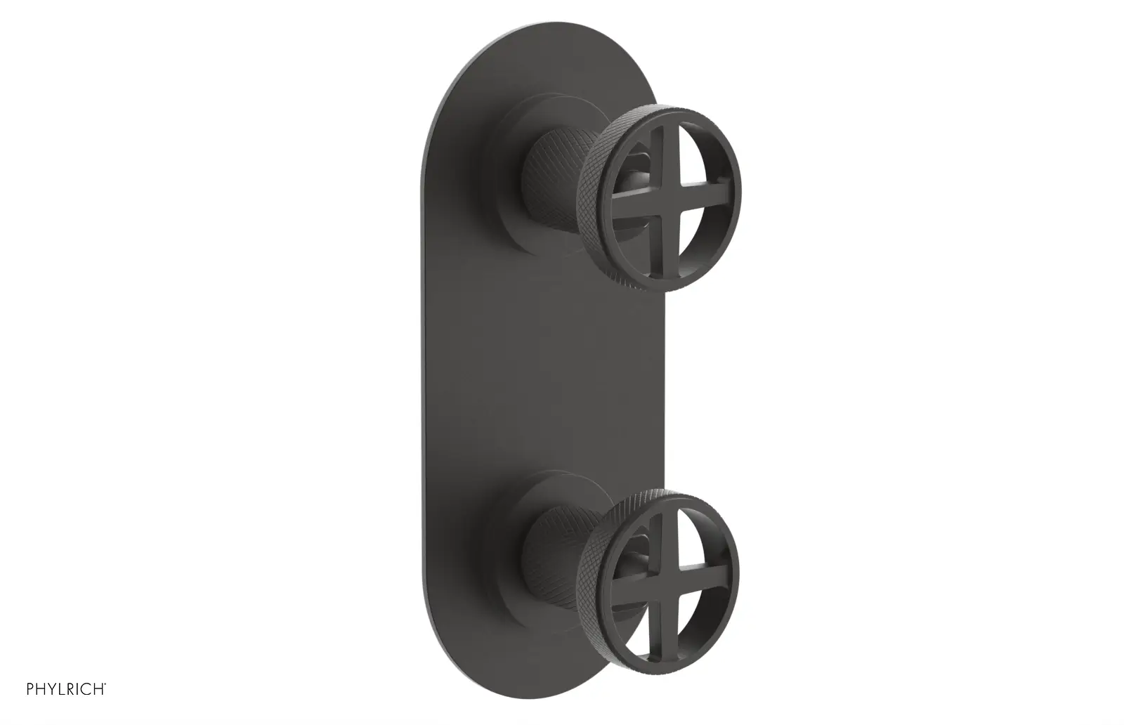 Phylrich Dustrie Knurled Thermostatic Valve with Volume Control Or Diverter by Phylrich