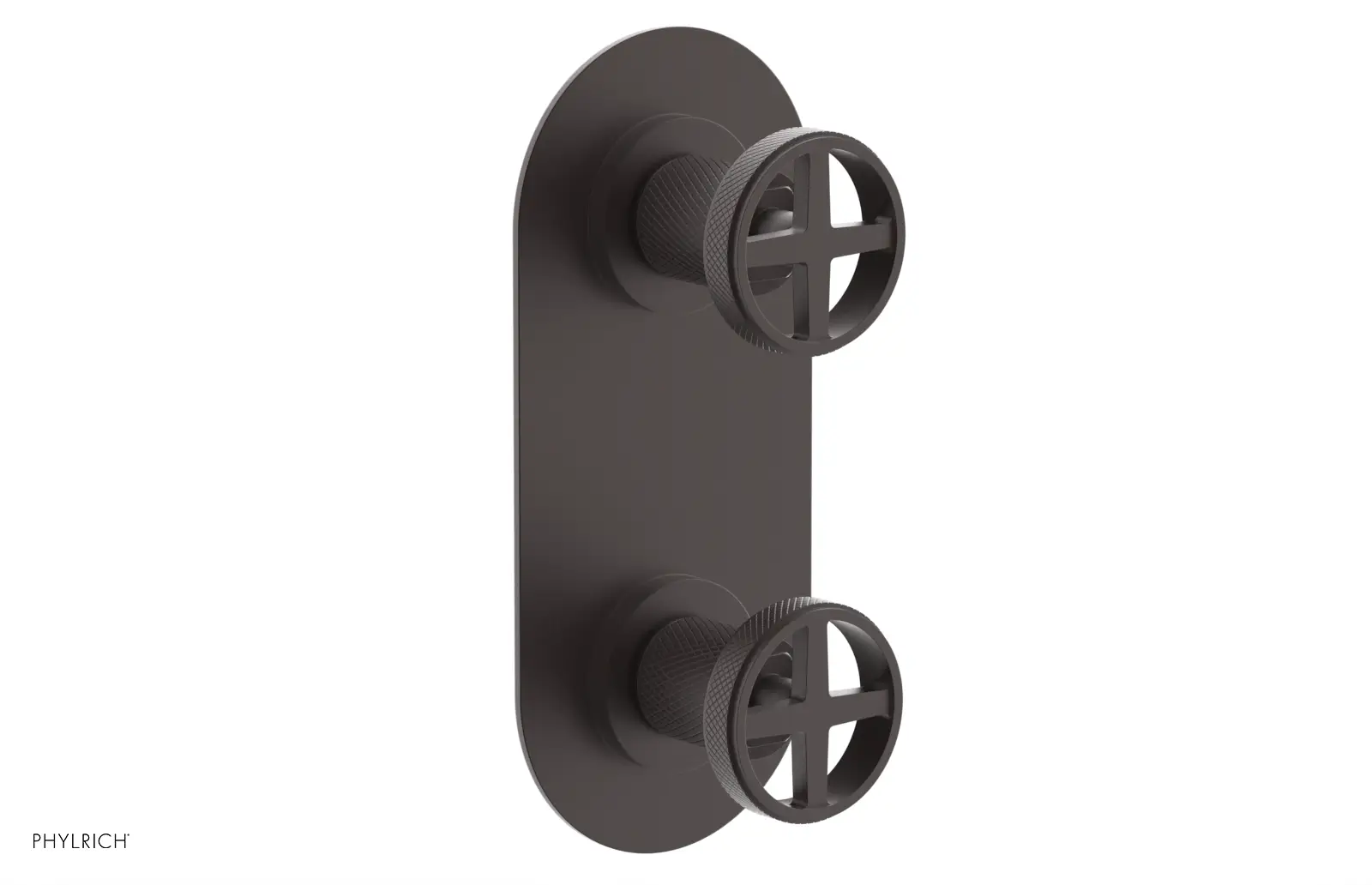 Phylrich Dustrie Knurled Thermostatic Valve with Volume Control Or Diverter by Phylrich
