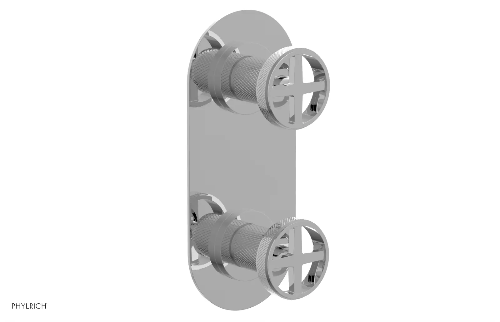 polished chrome valve