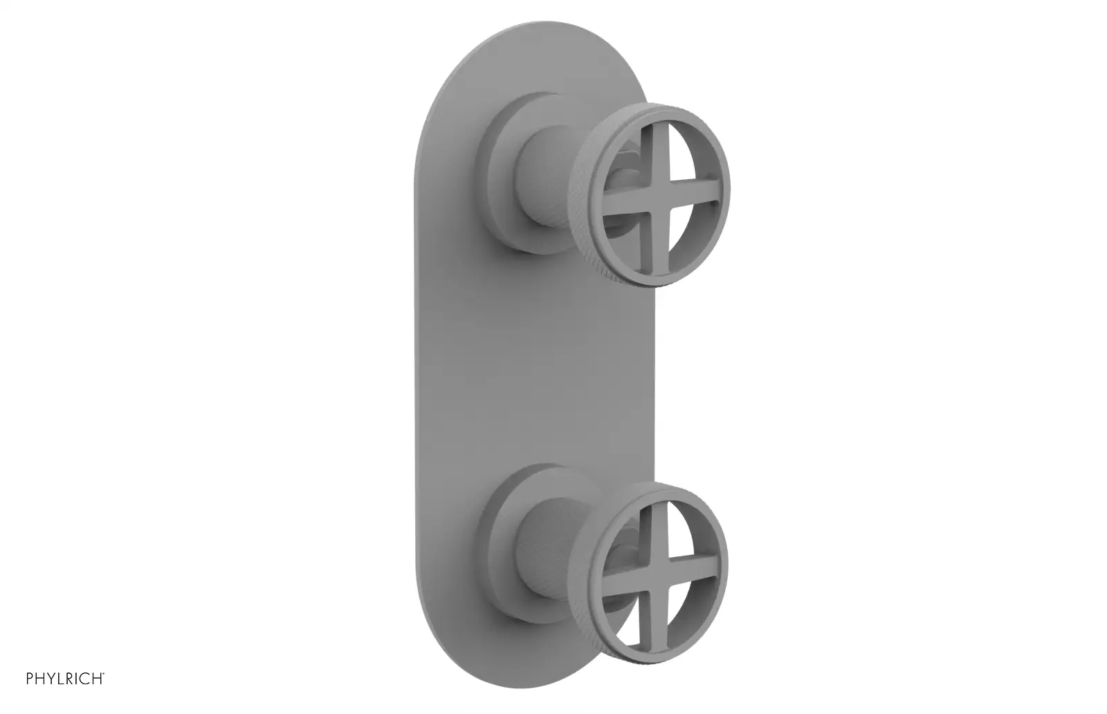 Phylrich Dustrie Knurled Thermostatic Valve with Volume Control Or Diverter by Phylrich