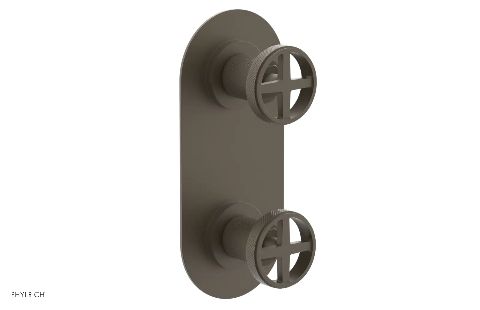 Phylrich Dustrie Knurled Thermostatic Valve with Volume Control Or Diverter by Phylrich