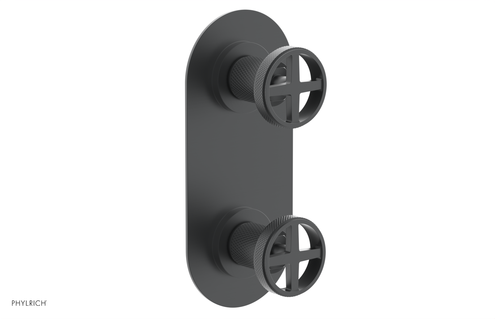 Phylrich Dustrie Knurled Thermostatic Valve with Volume Control Or Diverter