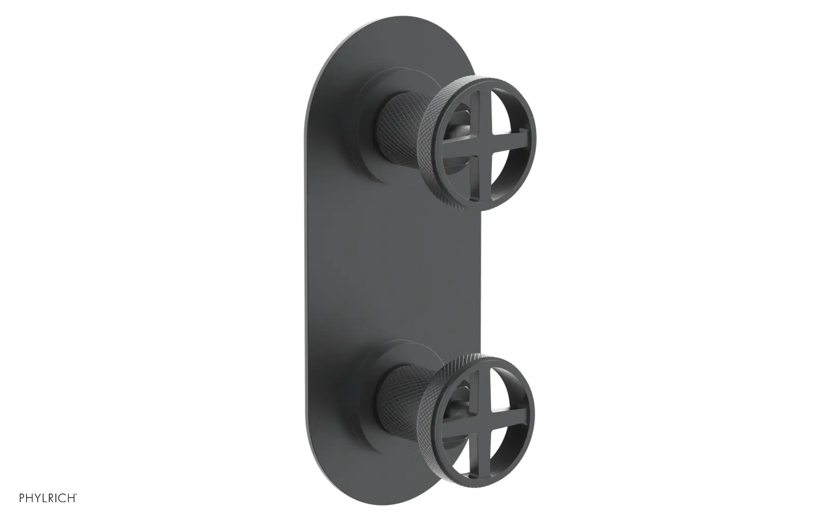 Phylrich Dustrie Knurled Thermostatic Valve with Volume Control Or Diverter by Phylrich