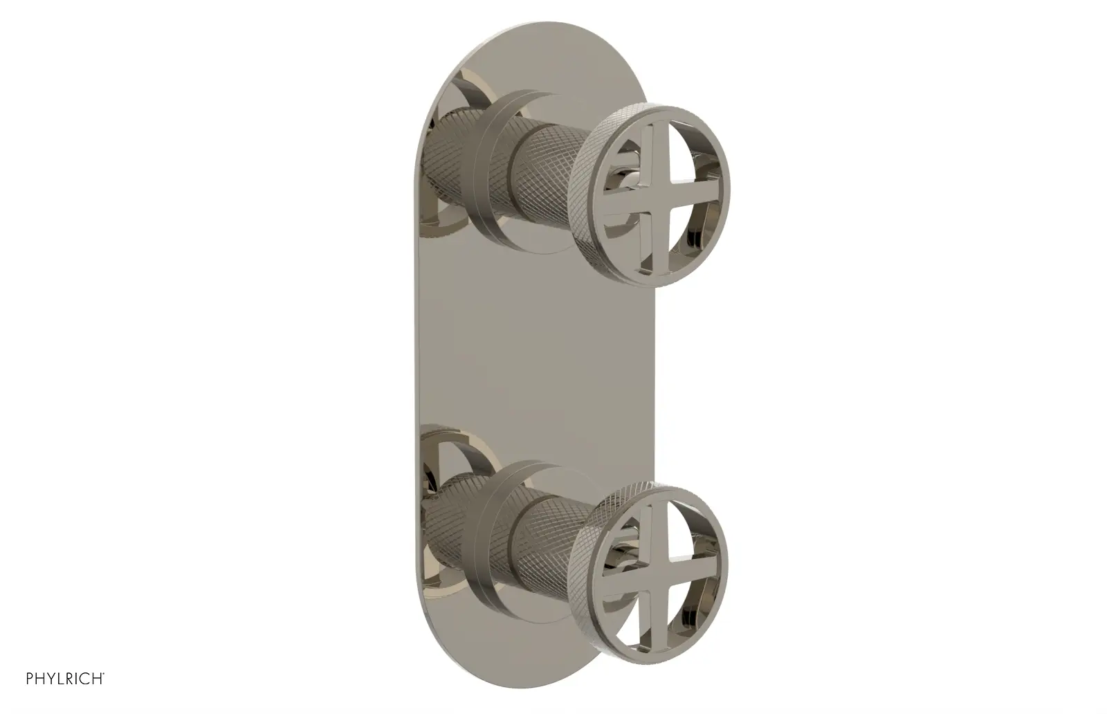 Phylrich Dustrie Knurled Thermostatic Valve with Volume Control Or Diverter by Phylrich