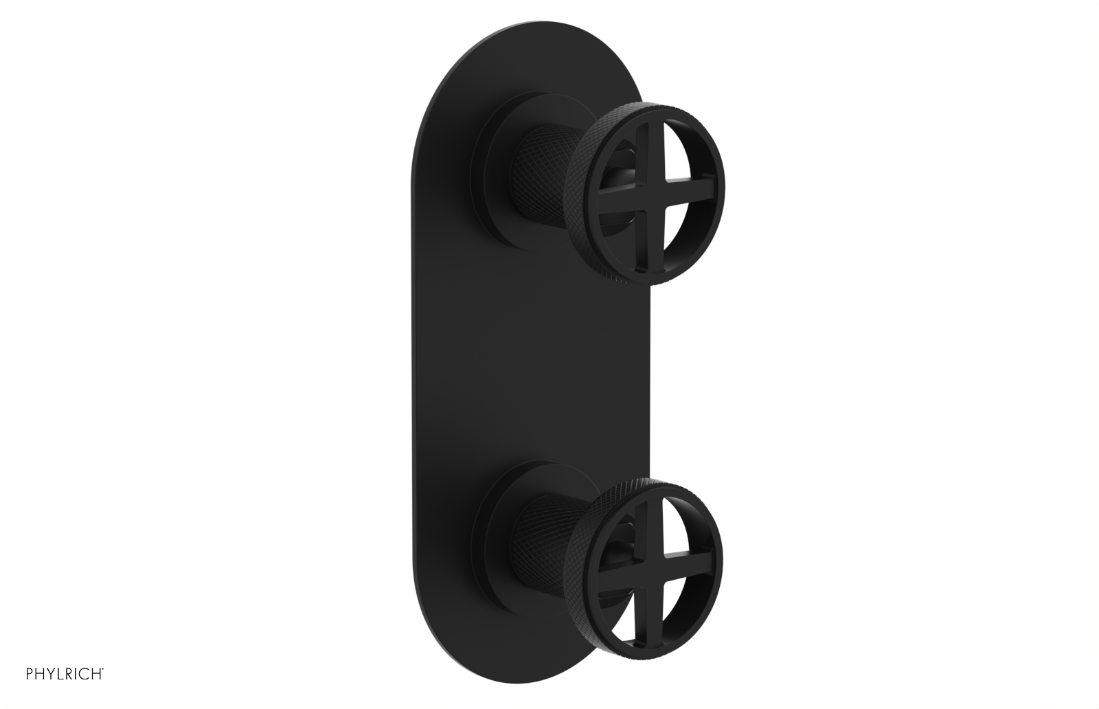 Phylrich Dustrie Knurled Thermostatic Valve with Volume Control Or Diverter