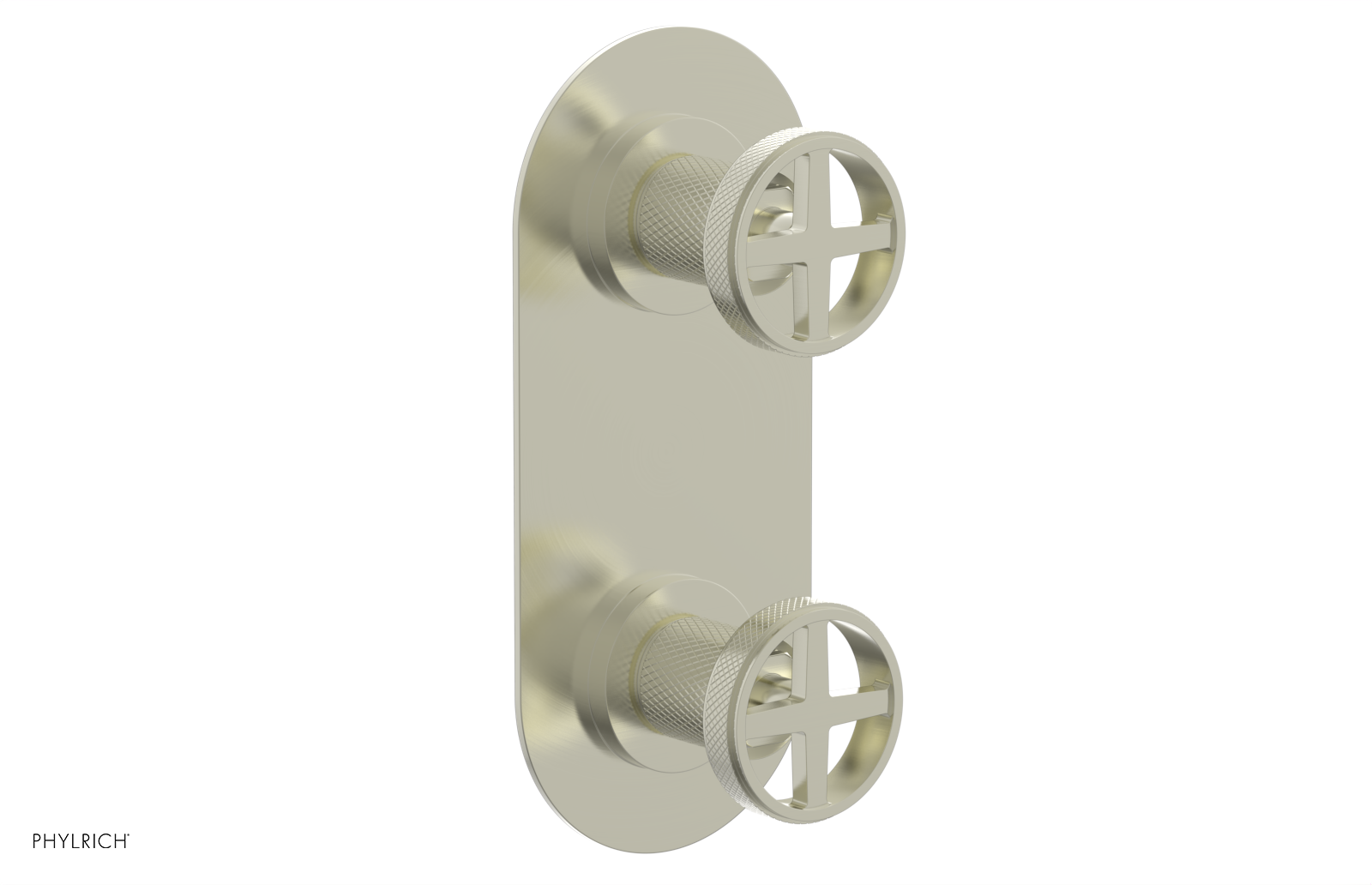 Phylrich Dustrie Knurled Thermostatic Valve with Volume Control Or Diverter