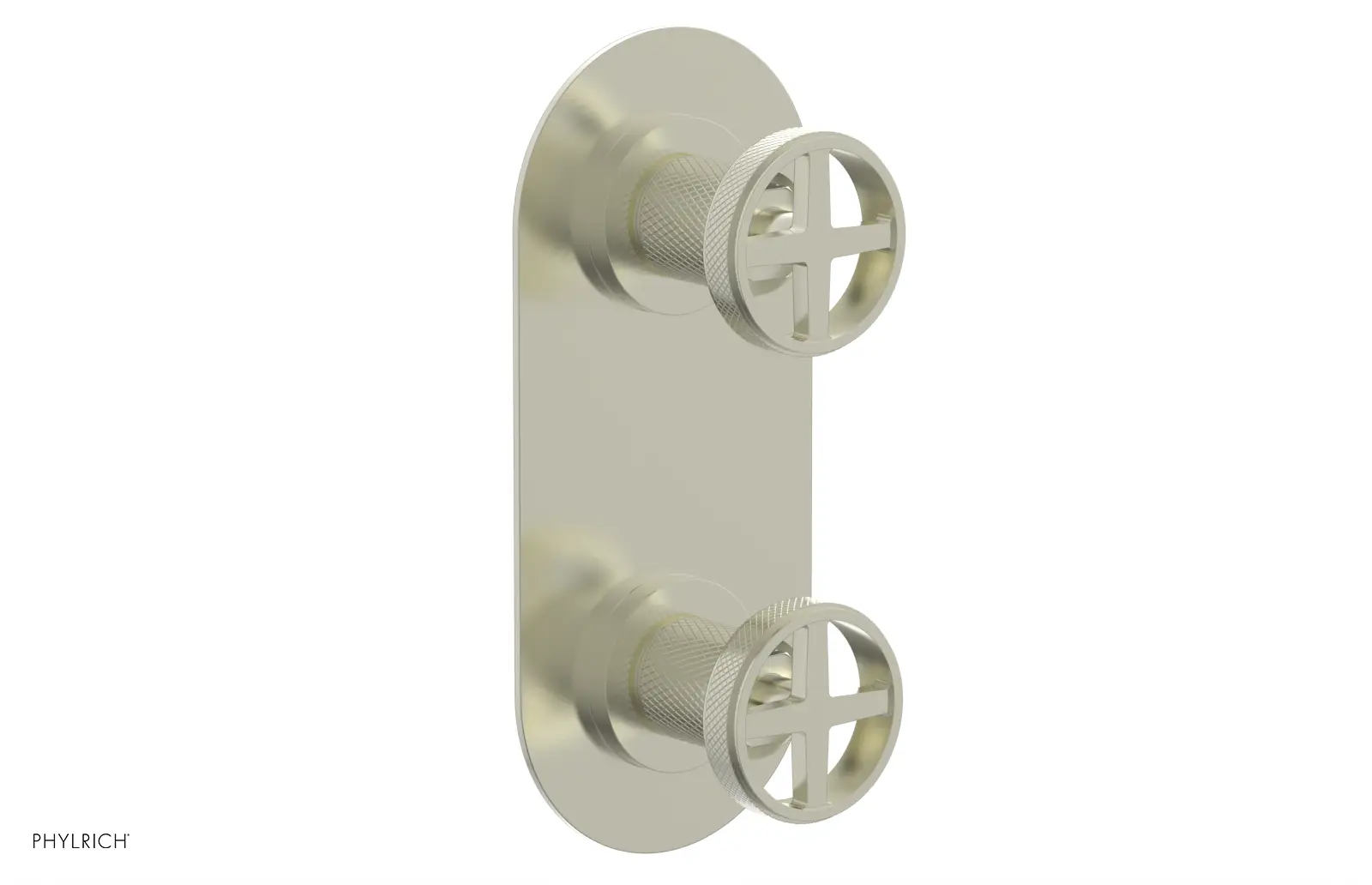 Phylrich Dustrie Knurled Thermostatic Valve with Volume Control Or Diverter by Phylrich