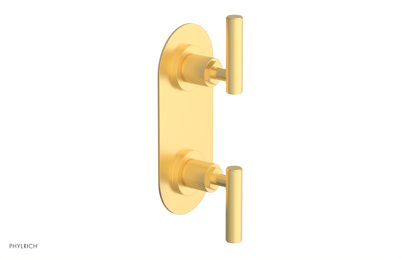 Phylrich Dustrie Knurled Thermostatic Valve with Volume Control Or Diverter