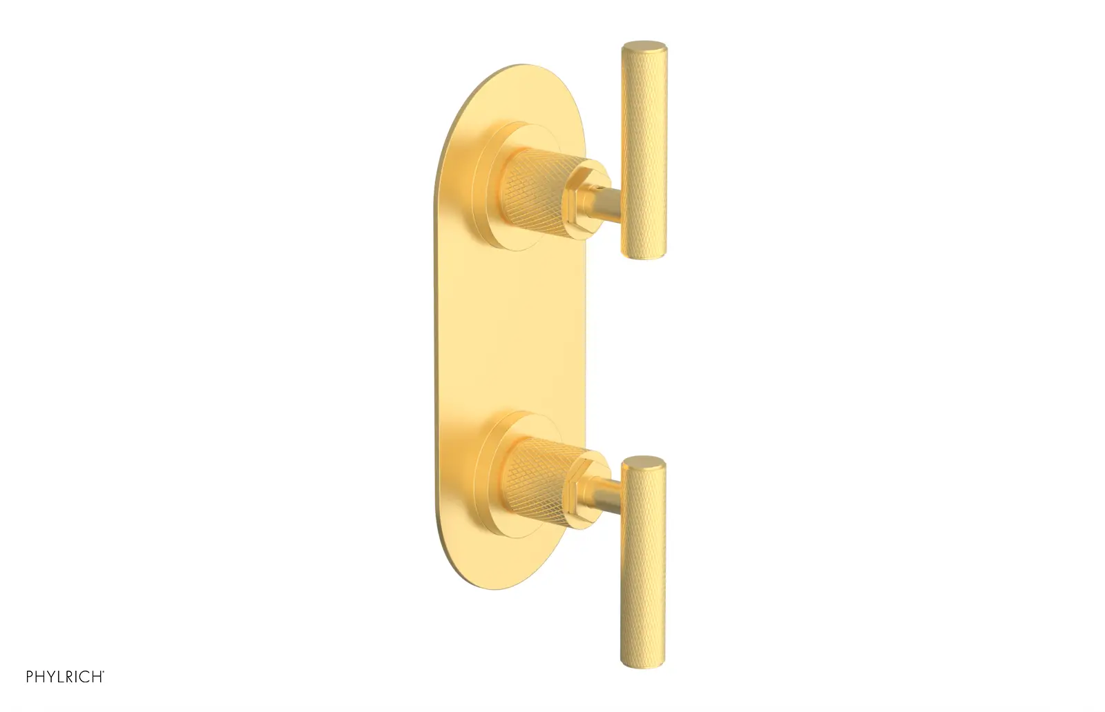 Phylrich Dustrie Knurled Thermostatic Valve with Volume Control Or Diverter by Phylrich