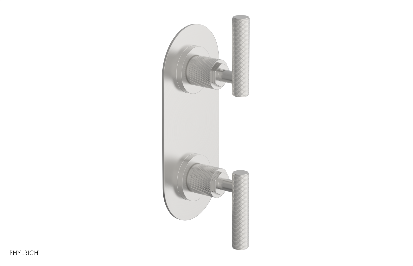 Phylrich Dustrie Knurled Thermostatic Valve with Volume Control Or Diverter