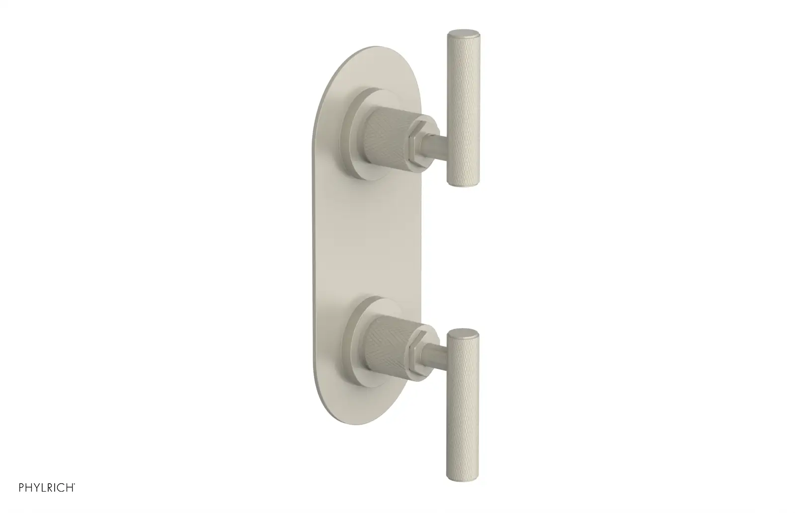 Phylrich Dustrie Knurled Thermostatic Valve with Volume Control Or Diverter by Phylrich