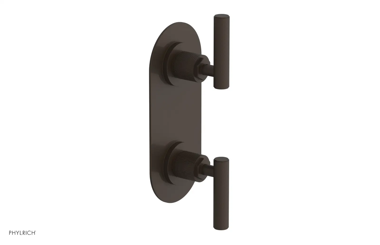 Phylrich Dustrie Knurled Thermostatic Valve with Volume Control Or Diverter by Phylrich