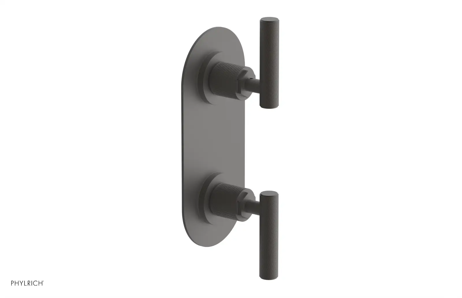 Phylrich Dustrie Knurled Thermostatic Valve with Volume Control Or Diverter by Phylrich