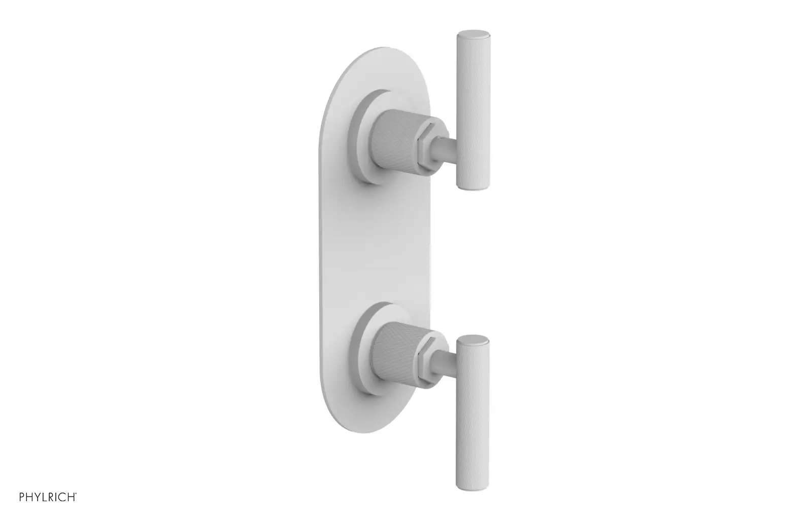 Phylrich Dustrie Knurled Thermostatic Valve with Volume Control Or Diverter by Phylrich