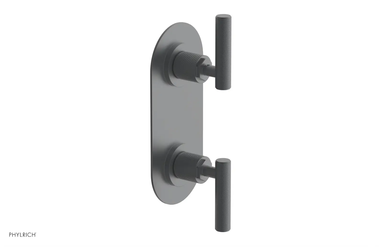 Phylrich Dustrie Knurled Thermostatic Valve with Volume Control Or Diverter by Phylrich