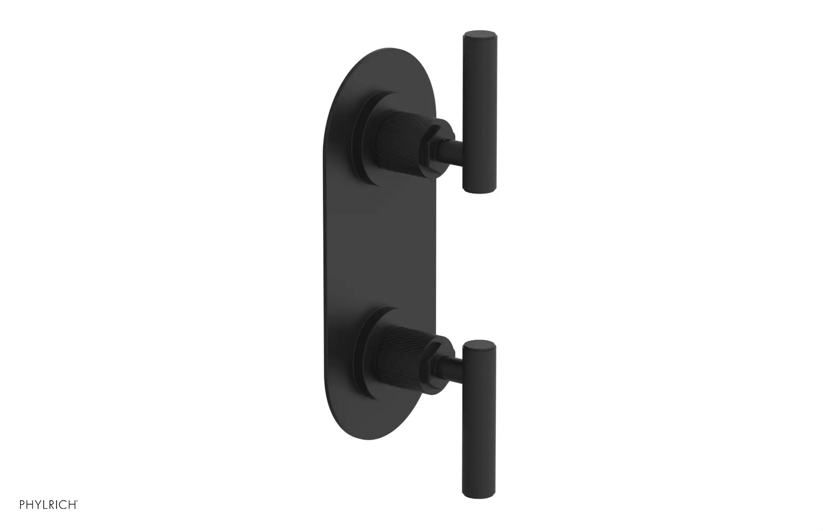 Phylrich Dustrie Knurled Thermostatic Valve with Volume Control Or Diverter by Phylrich