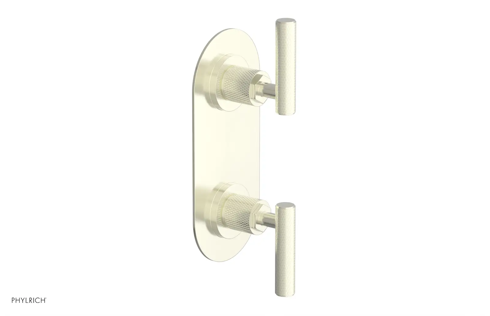 Phylrich Dustrie Knurled Thermostatic Valve with Volume Control Or Diverter by Phylrich