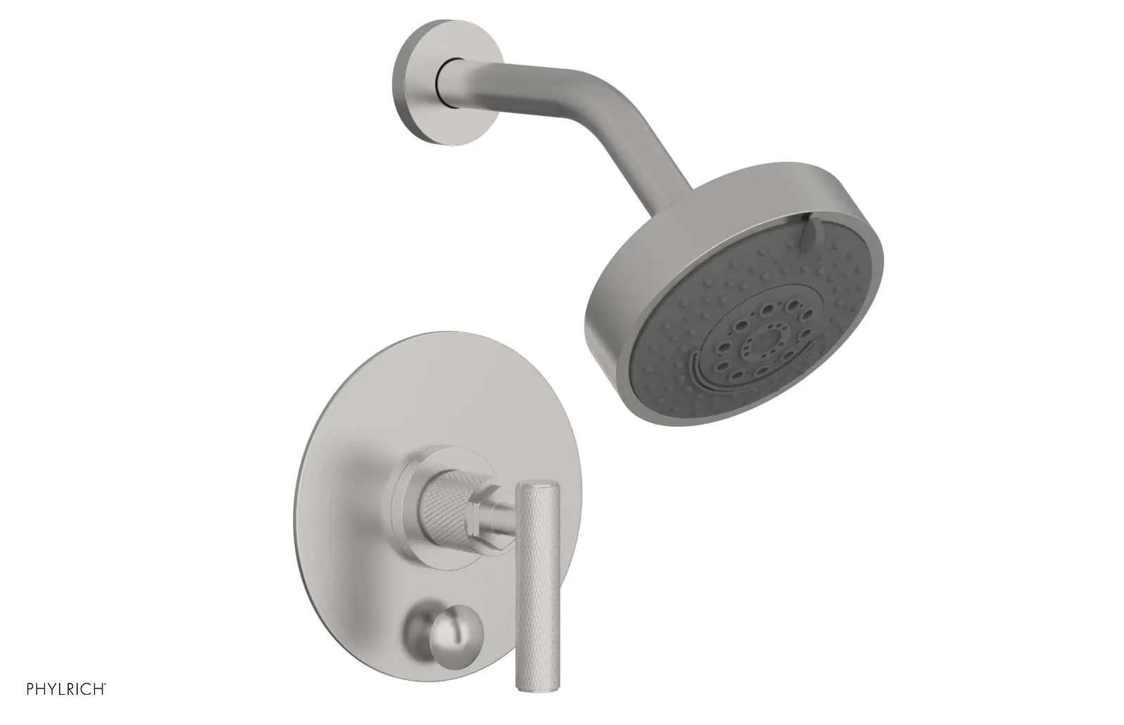 Phylrich Dustrie Pressure Balance Shower and Diverter Set with Lever Handle by Phylrich