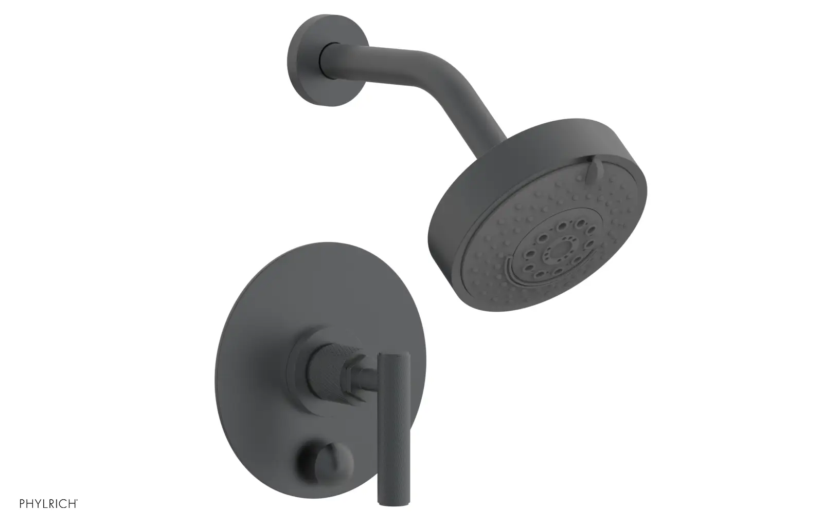 Phylrich Dustrie Pressure Balance Shower and Diverter Set with Lever Handle by Phylrich