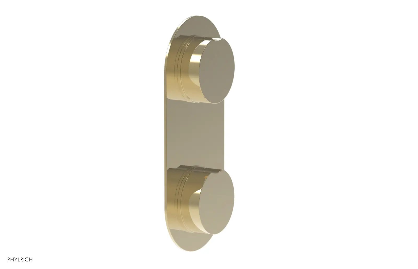 Phylrich CIRC Thermostatic Valve with Volume Control or Diverter by Phylrich