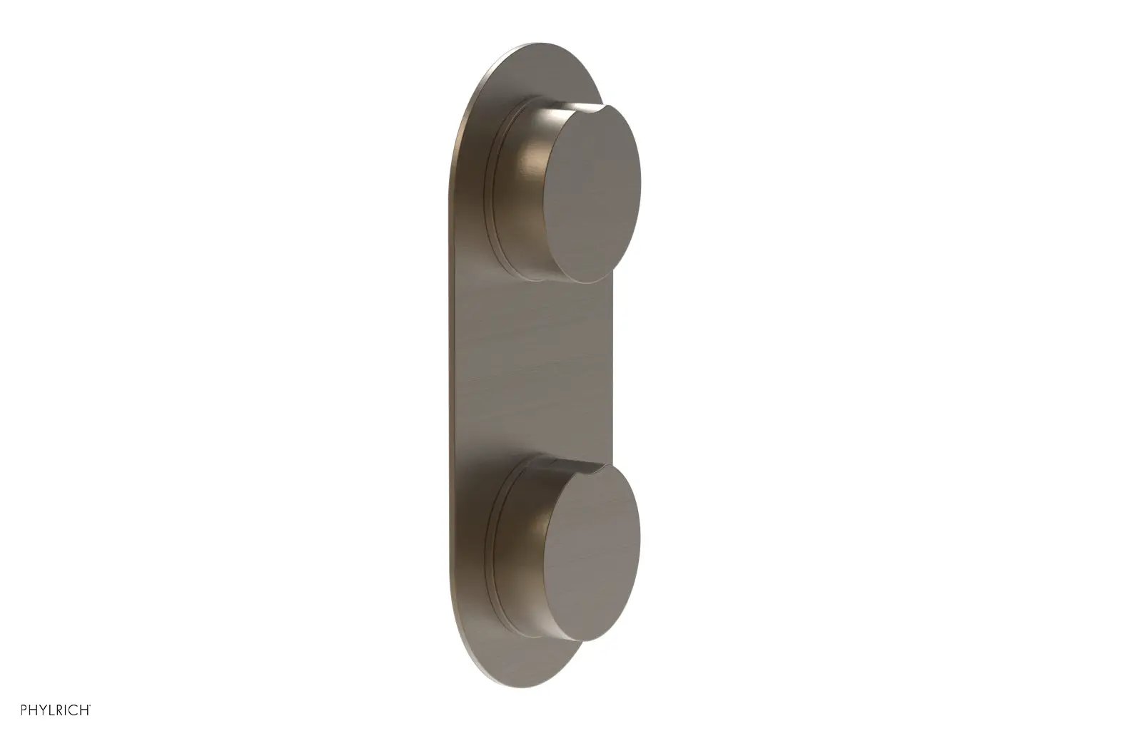 Phylrich CIRC Thermostatic Valve with Volume Control or Diverter by Phylrich