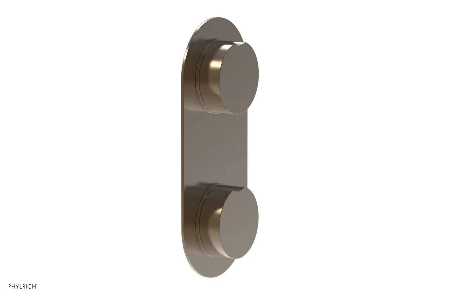 Phylrich CIRC Thermostatic Valve with Volume Control or Diverter by Phylrich
