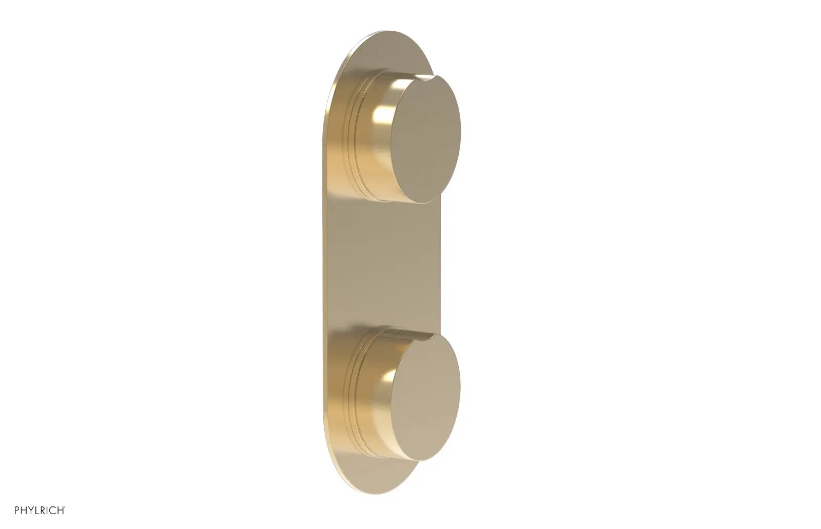 Phylrich CIRC Thermostatic Valve with Volume Control or Diverter by Phylrich