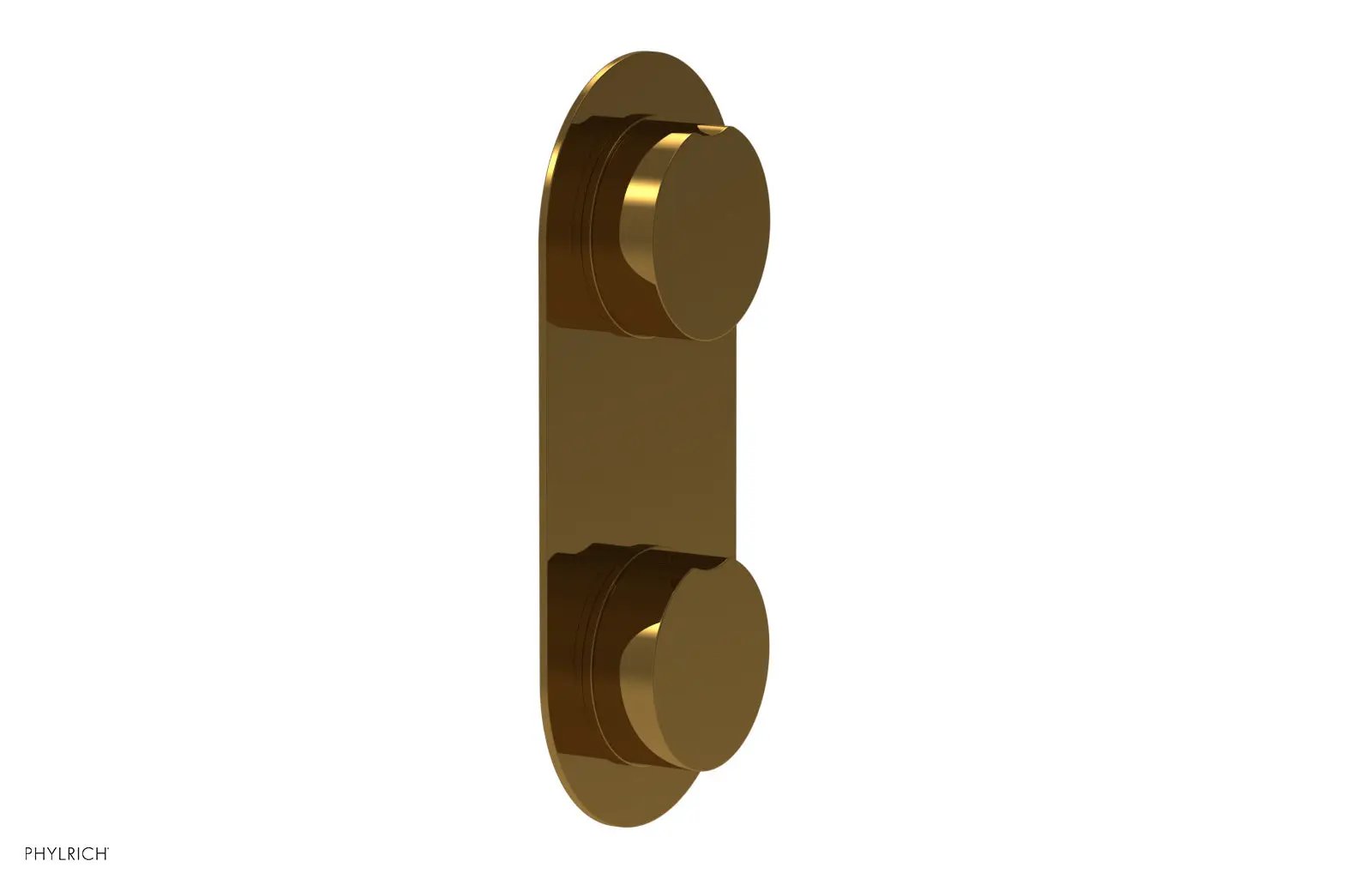 Phylrich CIRC Thermostatic Valve with Volume Control or Diverter by Phylrich