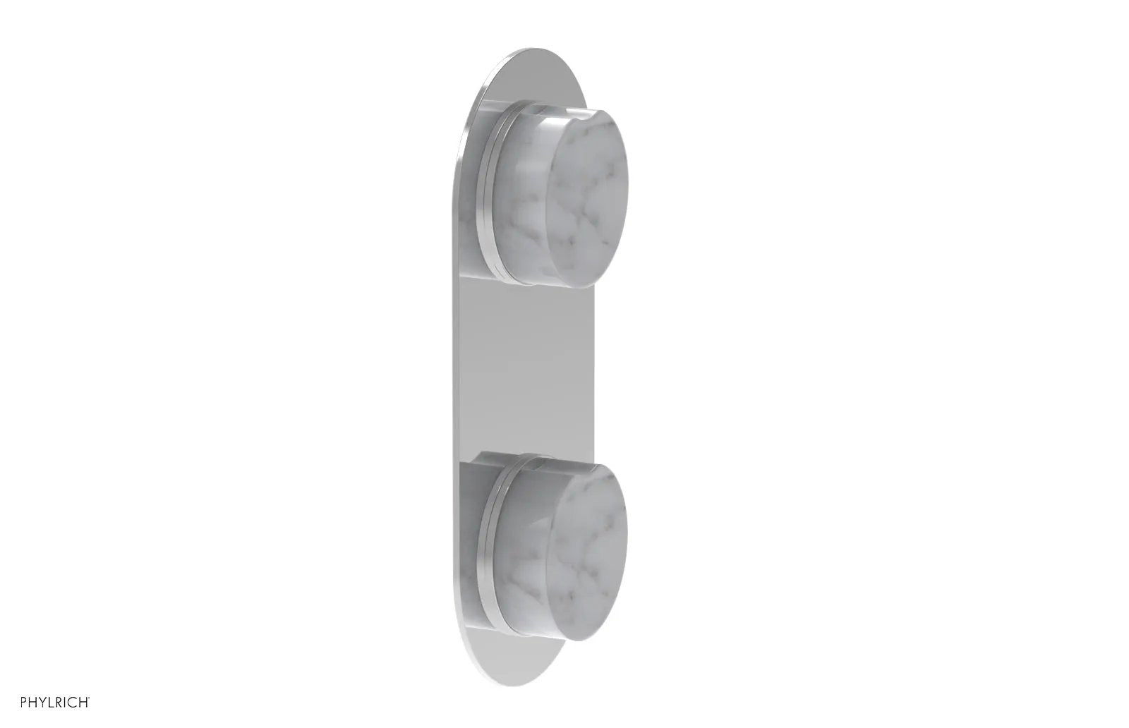 polished chrome valve