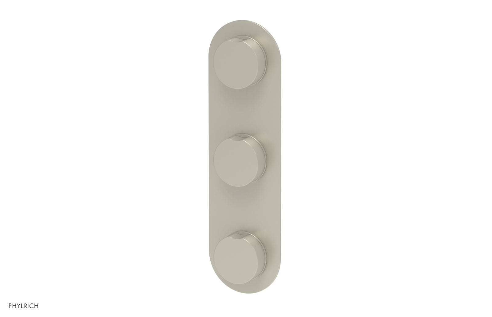 Phylrich CIRC Thermostatic Valve with Two Volume Control