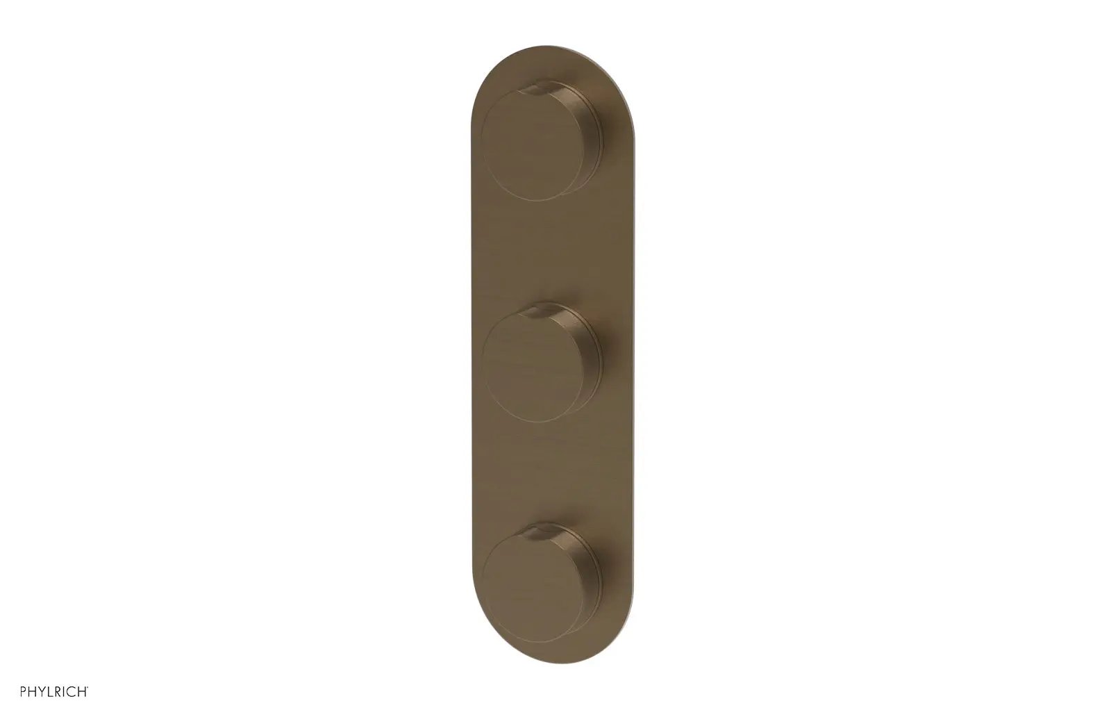 Phylrich CIRC Thermostatic Valve with Two Volume Control by Phylrich