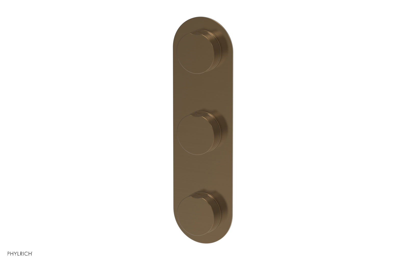 Phylrich CIRC Thermostatic Valve with Two Volume Control